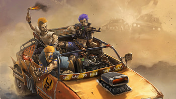 One Car To Rule Them All, artist, artwork, artstation HD wallpaper