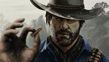 Red Dead Redemption 2, Arthur Morgan, Video Game, Red Dead HD wallpaper