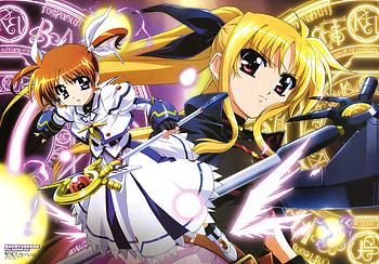 Mahou Shoujo Lyrical Nanoha The Movie 1st, the movie 1st, magical girl, nanoha, fate HD wallpaper
