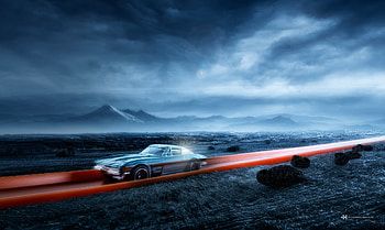 Epic Journey, cars, artist, artwork, digital-art, behance HD wallpaper