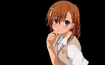 Anime, Girl, Astonishment, Surprise, Schoolgirl HD wallpaper