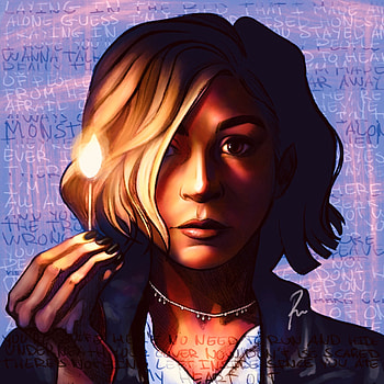 Gabbie Hanna fan art, Creative expressions, Artistic tribute, Fandom dedication HD phone wallpaper