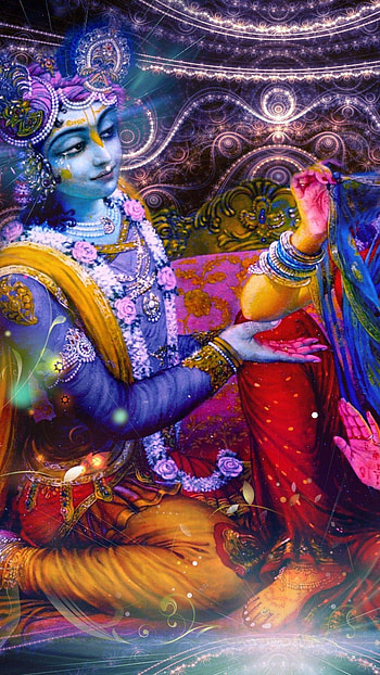 Radha Krishna, Keshavi Keshav HD phone wallpaper