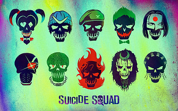 Suicide Squad , Dark and gritty, DC comic adaptation, Unique ensemble HD wallpaper