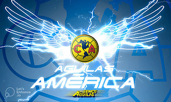 Club America, art, neon HD wallpaper