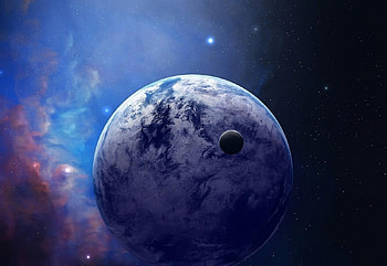 Planets, Universe, Stars, Shine, Light, Nebula HD wallpaper