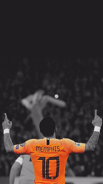 Memphis Depay football, Skilled player, Football inspiration, Athletic talent HD phone wallpaper