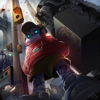Streetbot Finished, robot, cg, boy, art, street, cool HD wallpaper