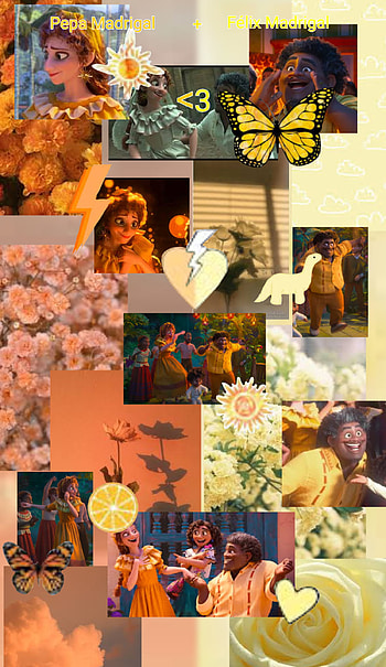 Pepa + Félix Madrigal, PepaMadrigal, Encanto, FelixMadrigal HD phone wallpaper