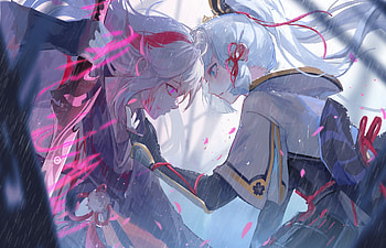 Kamisato Ayaka / Kaedehara Kazuha, video game, Kaedehara Kazuha (Genshin Impact), Kamisato Ayaka (Genshin Impact), Genshin Impact HD wallpaper