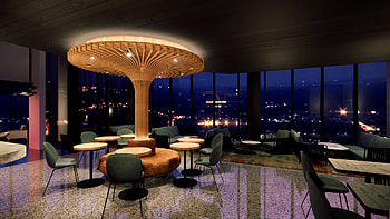 Sky bar, Melbourne, 2022 opening, Skyline views HD wallpaper