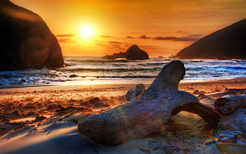 Landscape, Nature, Sea, Beach HD wallpaper