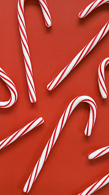 Colorful candy canes, Sweet holiday delights, Festive , Peppermint joy HD phone wallpaper