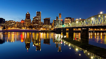 Portland Oregon Skyline, Oregon vacation package, Travelkatz LLC HD wallpaper