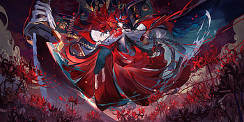Onmyoji, Anime HD wallpaper