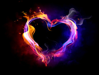 Background, Art, Hearts, Love, Valentine's Day HD wallpaper