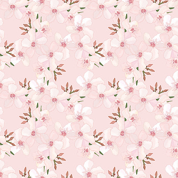 Flowers, Cherry, Pink, Sakura, Pattern, Texture, Textures, Tender, Spring HD phone wallpaper