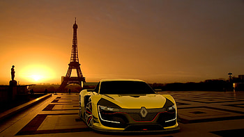 Renault sport , Dynamic and powerful HD wallpaper