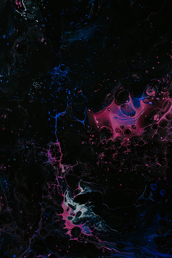 Abstract, Dark, Divorces, Multicolored, Motley, Paint, Fluid Art, Fifth HD phone wallpaper