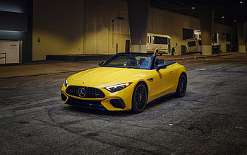 Mercedes-AMG SL 63, , supercars, 2022 cars, R232, parking, german cars, Mercedes HD wallpaper
