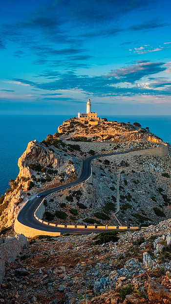 Lighthouse of Cap de Formentor, Mallorca, Balearic Islands, Windows 10 spotlight HD phone wallpaper