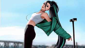 Kaisa League Of Legends Dance , kaisa-league-of-legends, league-of-legends, games, artstation HD wallpaper