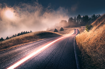 Time Lapse Road, road, time-lapse, graphy HD wallpaper