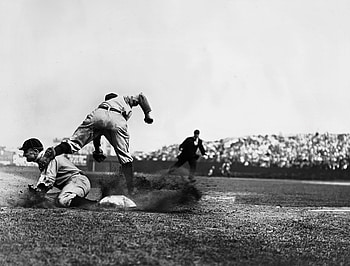 Ty Cobb sliding into 3rd base, Ty Cobb, Baseball, , graph HD wallpaper