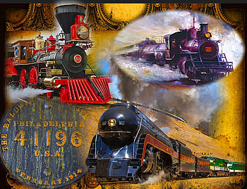 DREAM OF TRAINS, STEAM TRAINS, TRAINS, RAILROAD, LOCOMOTIVES HD wallpaper