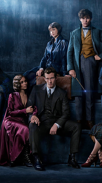 Fantastic Beasts, Johnny Depp, Dan Fogler, Katherine Waterston HD phone wallpaper
