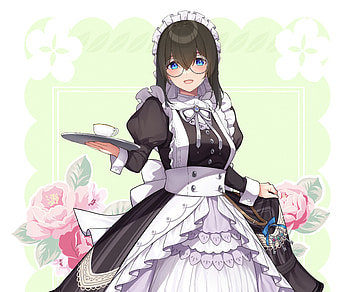 Fumika Sagisawa, maid, Fumika Sagisawa, Anime, THE iDOLM@STER: Cinderella Girls Starlight Stage HD wallpaper