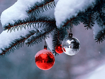 Holidays, New Year, Toys, Snow, Christmas, Xmas HD wallpaper