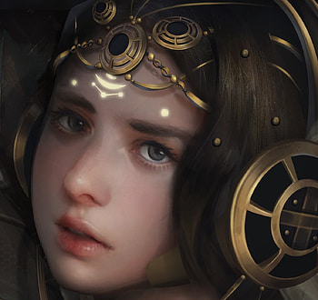 Fantasy girl, girl, linh phuong, fantasy, detail HD wallpaper