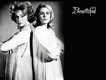 Samantha and Endora, tv, model, actresses, witch HD wallpaper