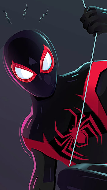 spider man, Miles Morales, video game HD phone wallpaper