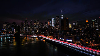 New York, Night, Travels, Cityscape HD wallpaper