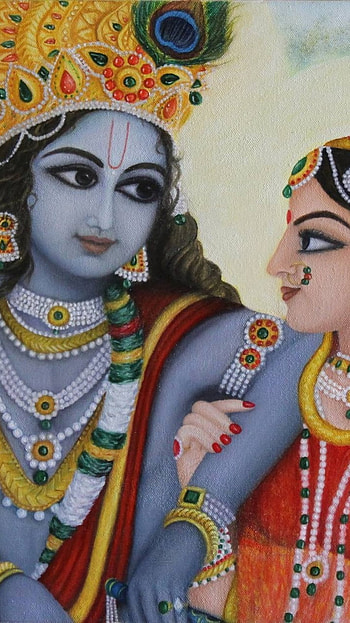 Radha Krishna , Hindu Lord HD phone wallpaper