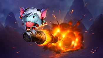Tristana Poro League Of Legends, league-of-legends, games HD wallpaper