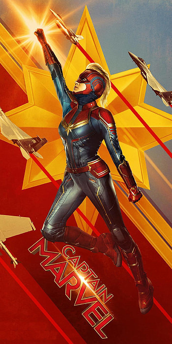 movie, Captain Marvel HD phone wallpaper