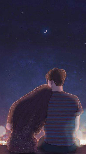 Anime Love - , Anime Love Background on Bat, Anime Love Couple HD phone wallpaper