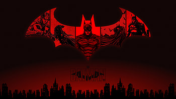 The Batman — Ultra : Crimson Vigilante Over Gotham, The Batman HD wallpaper