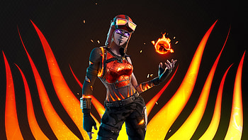Blaze Fortnite HD wallpaper