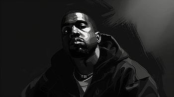 American Music Icon | Singer and Rapper Background, singer, rapper, Kanye West, music, American HD wallpaper