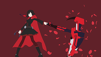 Ruby Rose, Ruby Rose (RWBY), Anime, RWBY: Ice Queendom HD wallpaper