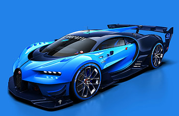 Vision Gran Turismo, Bugatti HD wallpaper