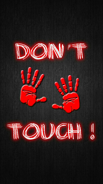 Dont Touch My Red Hands, dont touch my , red hands HD phone wallpaper