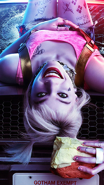 Harley Quinn movie, Fantabulous emancipation, Mischievous comic queen, Birds of Prey HD phone wallpaper