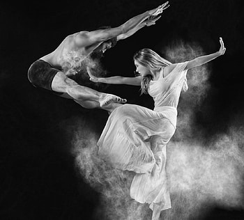 *, white, black, dance, graphy, bw, ballet, wp HD wallpaper