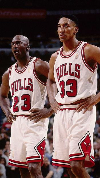 Scottie Pippen, Michael Jordan HD phone wallpaper