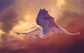 Flying Dinosaur, wings, bird, creature, monster, dark, dino HD wallpaper